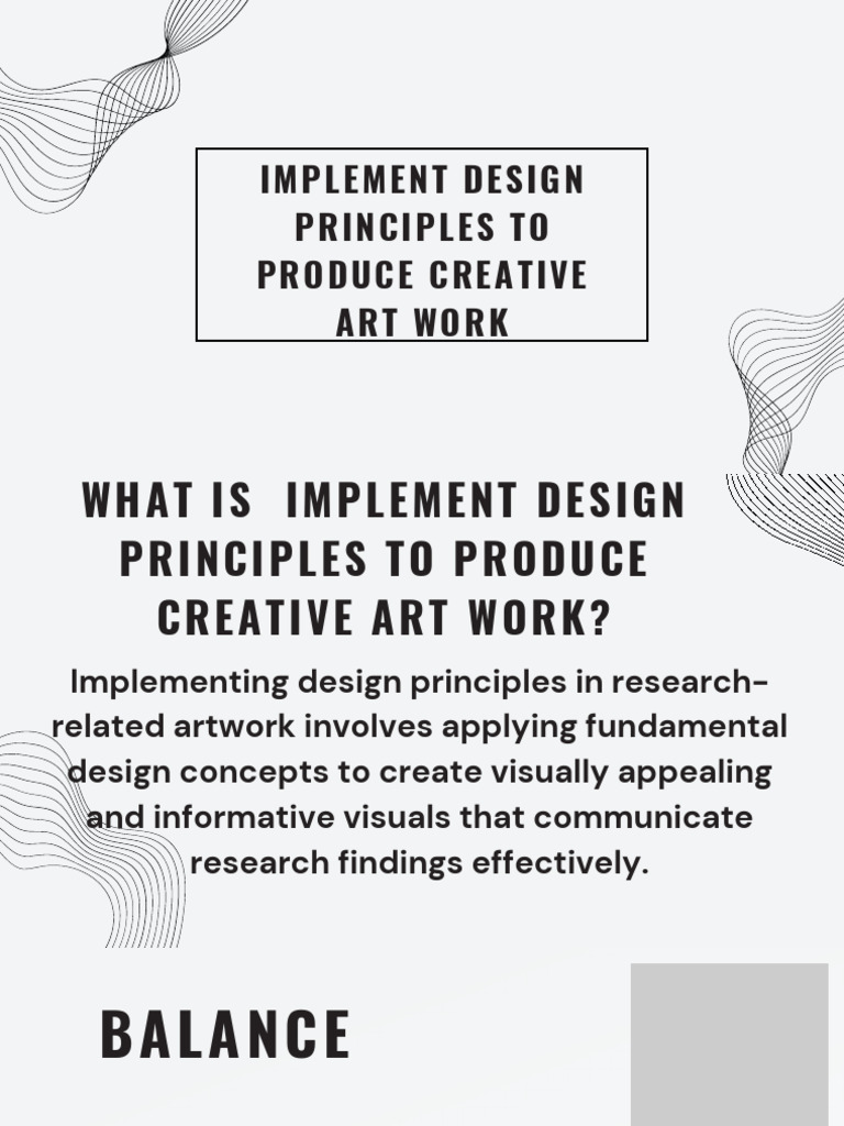Design Principles for Creative Research | PDF | Symmetry | Composition ...