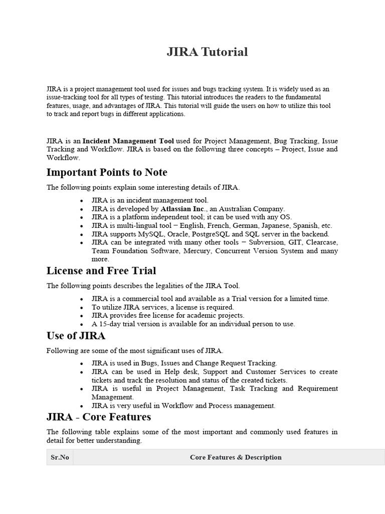 Jira tutorial pdf installation computer programs java software