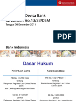 Sosialisasi SE Ekstern LLD Bank No 13 - 33 - 2011