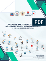 Jadual Pertandingan Sukan Sabah (Saga) X, Kota Kinabalu 2023