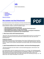 Die 5 Axiome Der Kommunikationstheorie Von Paul Watzlawick