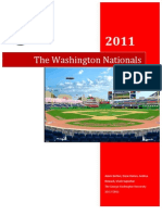 Analytical Analysis and Road Map - The Washington Nationals