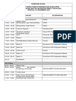 Rundown Acara Tanggal 5-9 Des - Ascent