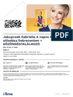 Jakupcsek Gabriella A Napos B Oldal Előadása Debrecenben + K Z Nségtalálkozó