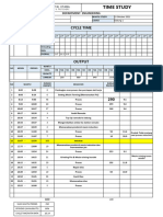 Time Study Forging