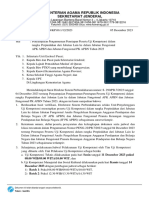 Surat Penyampaian Pengumuman Penetapan Peserta Uji Kompetensi Dalam Rangka Perpindahan Dari Jabatan Lain Ke Dalam JF Apk Dan PK Apbnpdf