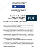 Plan de Management Stanca Erbesti