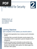 Lesson 2 - The Need For Security