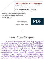 Strategic Management 