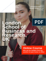 Level 8 Diploma in Strategic Management and Leadership - Delivered Online by LSBR, UK