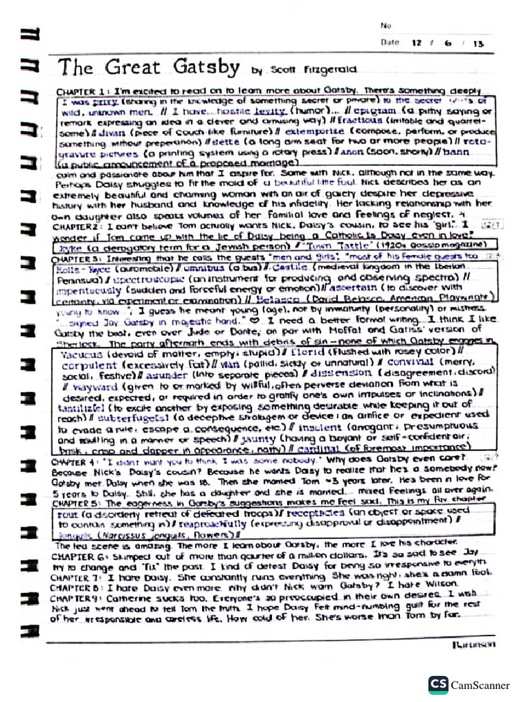 The great gatsby pdf