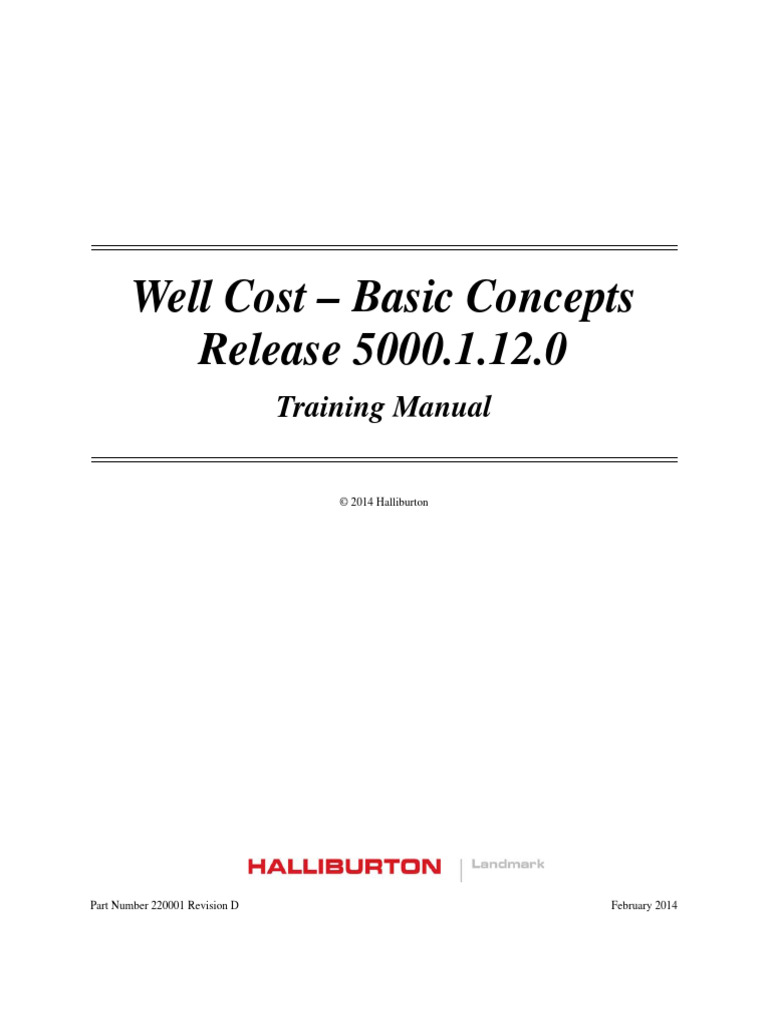 Well cost basic concepts release 5000 1 12 0 pdf probability