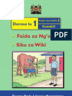 Faida Za Ngombe - Siku Za Wiki
