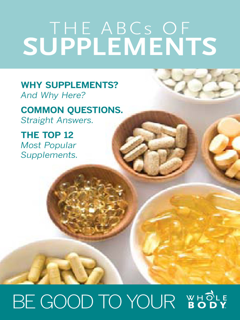 Supplements Why SupplementS_ and Why Here_ Common Questions. Straight