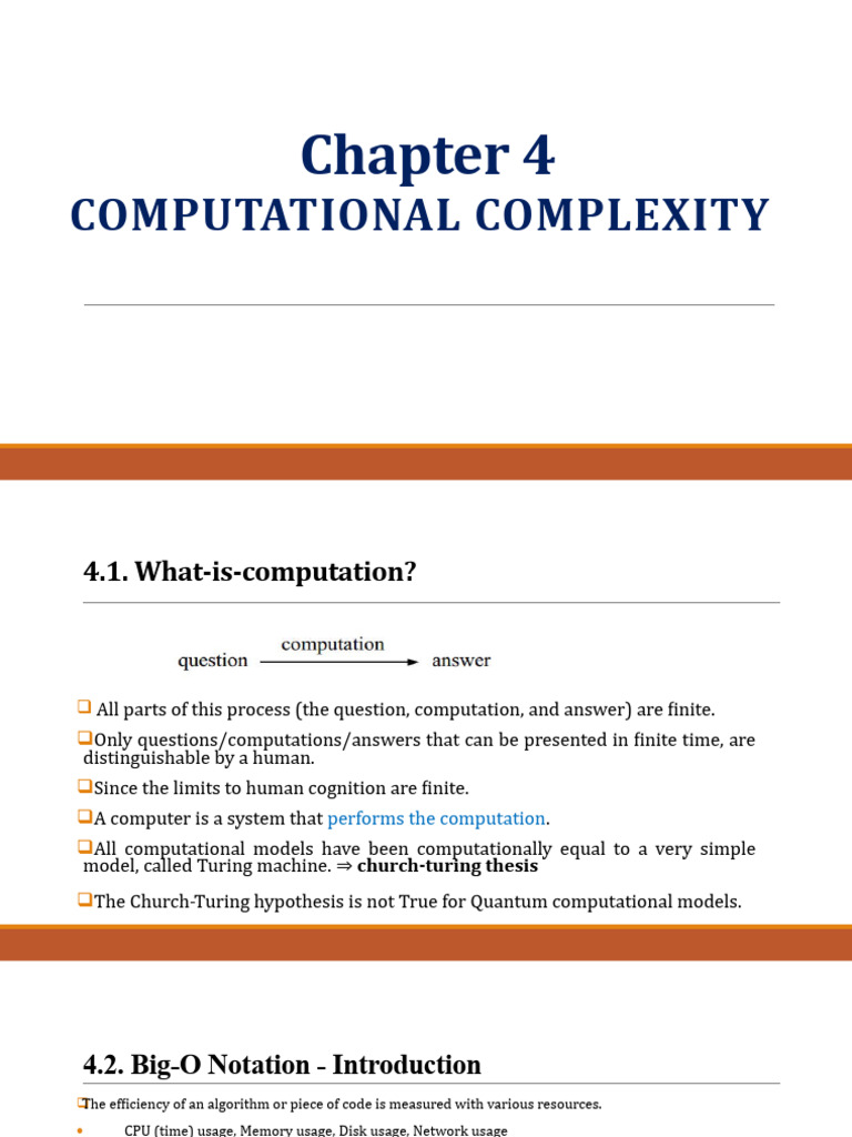 Complex It 4 | PDF | Time Complexity | Computational Complexity Theory