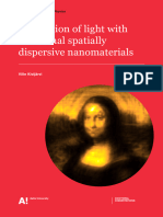 Interaction of Light With Functional Spatially Dispersive Nanomaterials