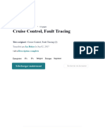 Cruise Control, Fault Tracing - PDF - Switch - Electrical Connector