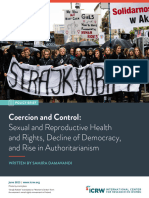 SRHR and The Decline of Democracy