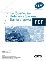 nf077 NF Certification Reference System Sanitary Tapware 020419