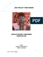 Buku Bacaan Sholat Versi M