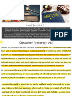 Law of Torts - Unit V