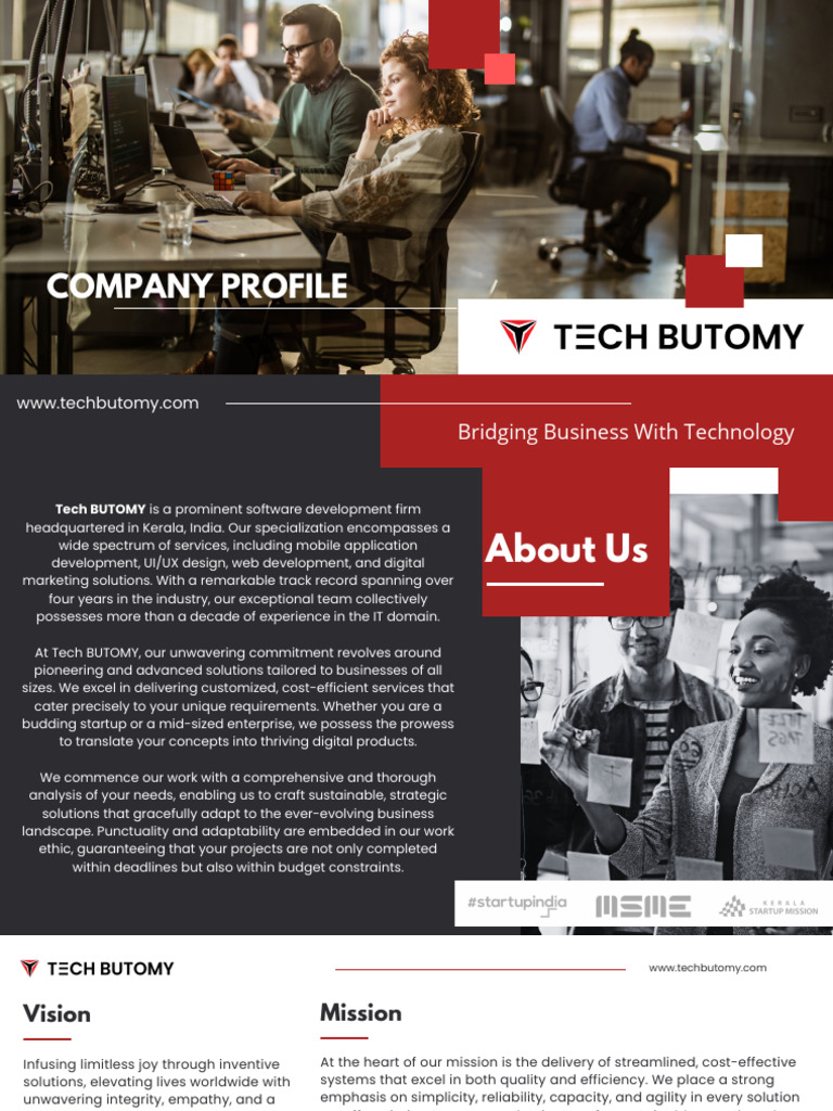 Tech Butomy: Bridging Business & Tech | PDF | Digital Marketing ...