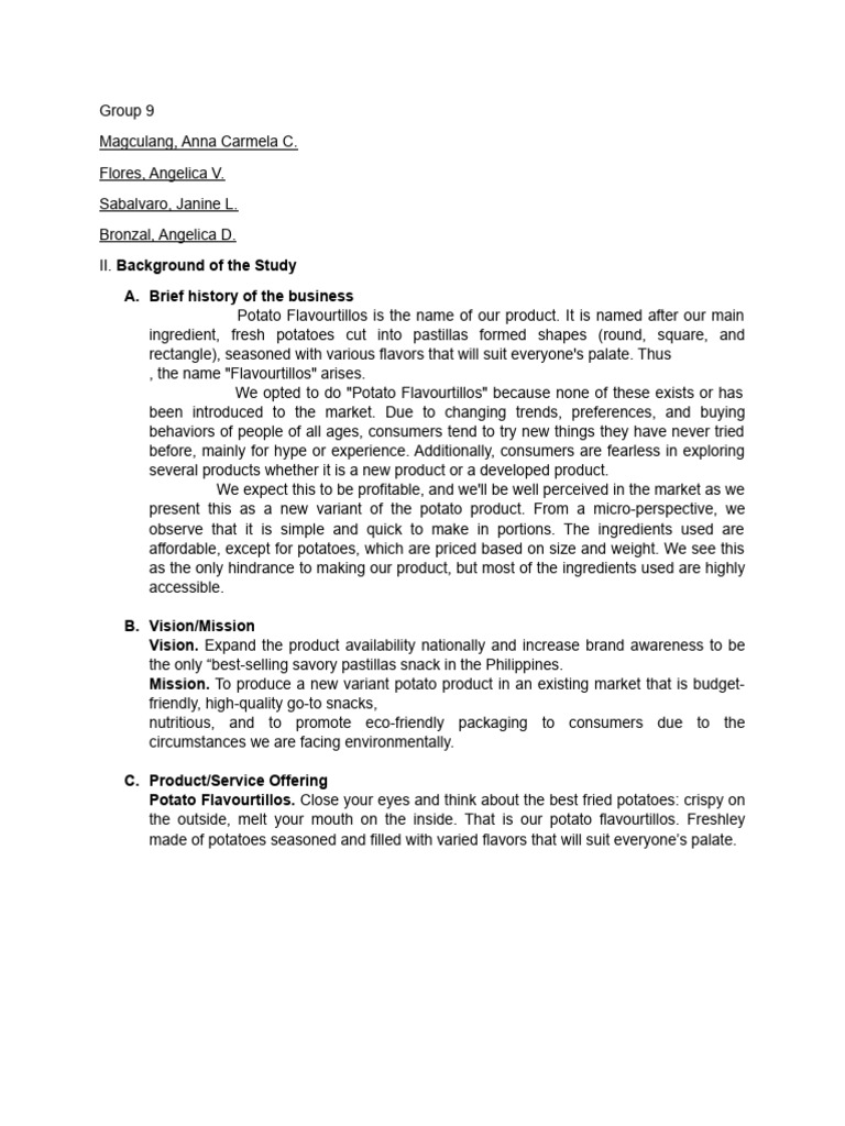 mini-marketing-plan-pdf-potato-chip-cooking