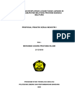 Proposal Magang - M. Agung Pratama Islami - 21131019
