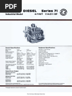 Detroit Diesel 4 71t Spec Sheet