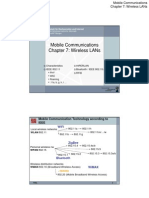 Mobile Communications Chapter 7: Wireless Lans: Mobile Communication Technology According To Ieee