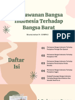 Perlawanan Bangsa Indonesia Terhadap Bangsa Barat: Brianita Indriani N - XI MIPA 8