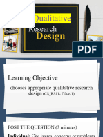 Chapter 3.1 Research Design