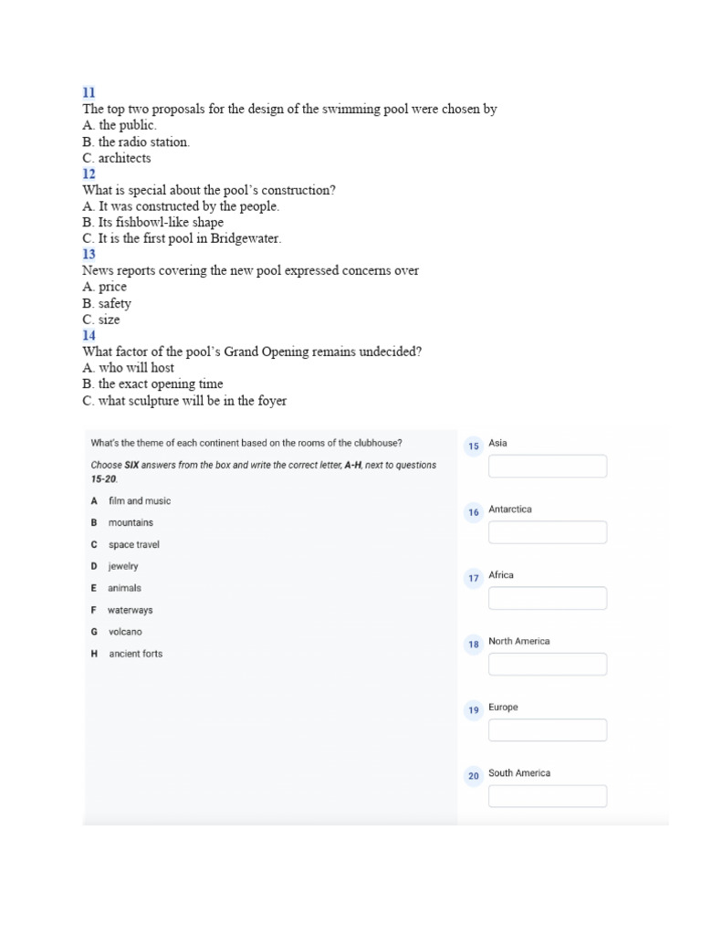 Ielts Listening Multiple Choice Matching Pdf
