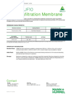 UF10 Flat Sheet Membrane