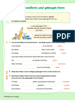 07 Verben Grundform Und Gebeugte Form 4842