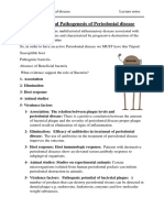 Aetiology of Periodontal Disease NUB