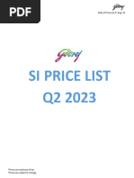 ESS PRICE LIST AUG'23-Godrej