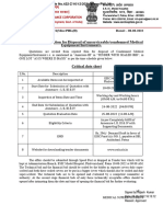 Notice Inviting Quotation Notice Inviting Quotation For Disposal of Unserviceable/condemned Equipment/Instruments. Unserviceable/condemned Medical