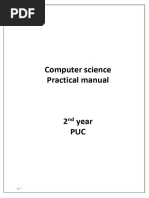 Lab Manual 2nd Year 2022