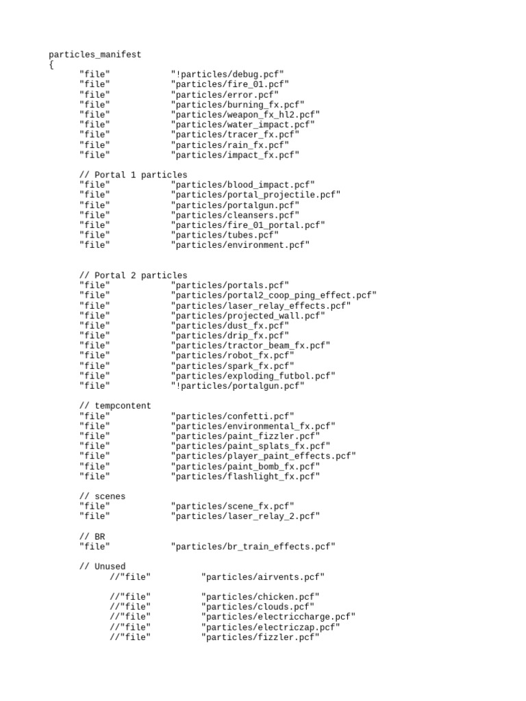 Particles Manifest | PDF | Computers