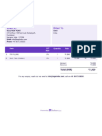 Invoice 035 Solution Point Amit