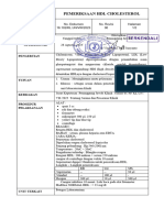 Spo Pemeriksaan HDL Cholesterol