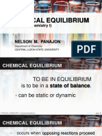 Physical Chemistry 1 Lecture 09 - Chemical Equilibrium