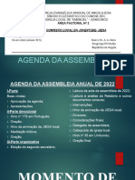 Agenda Da Assembleia