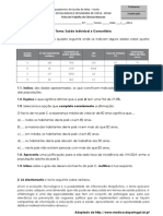 Ficha de Trabalho Nº1. Saúde Individual e Comunitária