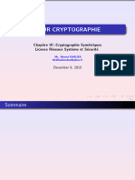 Cryptographie Symetrique