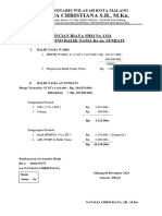 Revisi Rincian Biaya SHM 1324