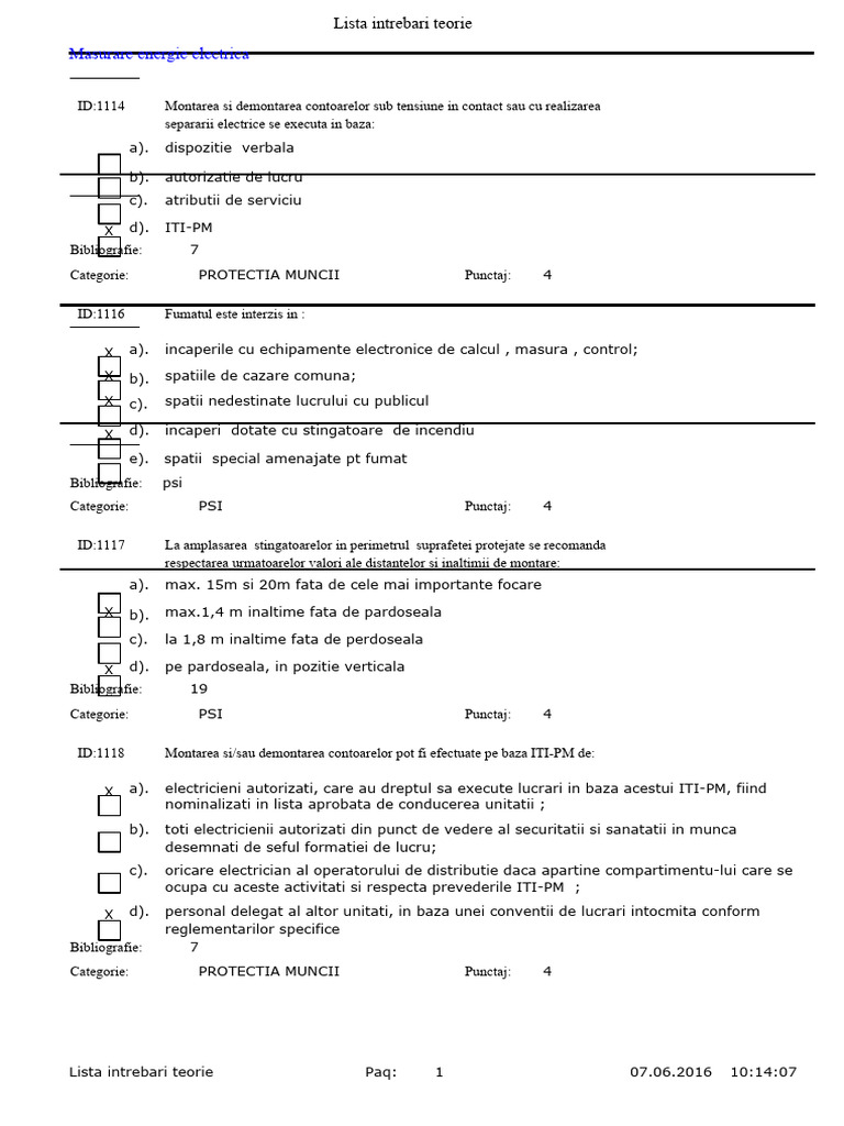 Intrebari masura pdf