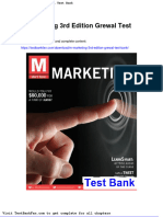 M Marketing 3rd Edition Grewal Test Bank