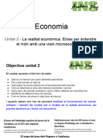 UD2 - La Realitat Econòmica. Eines Per Entendre El Món Amb Una Visió Microeconòmica